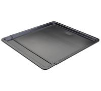 Zenker Perfect Black Plaque de cuisson et à biscuits - 37 à 52 cm - Plaque de cuisson réglable en tôle d'acier avec double revêtement anti-adhésif - Résistante à la chaleur +230 °C - Fabriquée en