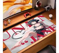 Zenless Zone Zero Inspiré Jane Doe Mousepad Lockedge Design Office Définition de Bureau(CS06514,900 * 400mm)