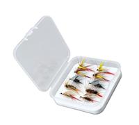 Zenlir 10pcs Systèmes D'appâts Artificiels Optimisés pour Les Changements De Stratégie Rapides dans Les Leurres Mouche Pêche Sportive