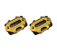 Zenlir Accessoires de modification de moto - Bouchon de réservoir de frein - Couvercle de réservoir de liquide de moto en aluminium - Couvercle avant en aluminium pour réservoir de liquide de moto