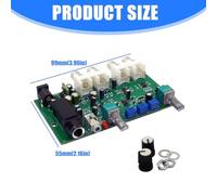 Zenlir Appareil de mixage de signaux sonores stéréo 12 V 24 V - Désactive automatiquement le son de fond avec paramètres réglables