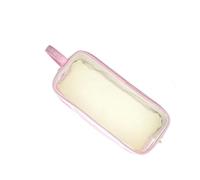 Zenlir Big Capacile Crayer Case Enclos 2 Compartiments Marqueur Socker Sockets Portable Art Supply Organisateur De Voyage De Maquillage Double Couche Polyester School