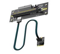 Zenlir Câble d'extension flexible PCIe4.0 vers NVMe avec remplaçable à chaud pour une installation facile