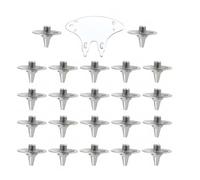 Zenlir Cricket Vis-in Poil Avec Des Grillons Métalliques De Remplacement La Gamme Pour Les Chaussures Piste Courte Sport Durant Le Cricket À Vis