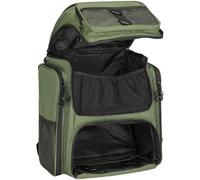 Zenlir Pack De Pêche Immunisé Contre l'eau avec Pochettes Rangement pour Cannes Fidèles Coussin Ventilé Mince Utilisation en Extérieur Pack Pêche Stratégique