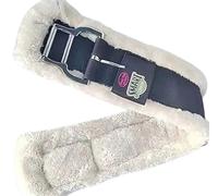 Zenlir Sangle de cheval légère en polaire élastique anglaise pour chevaux Accessoires robustes