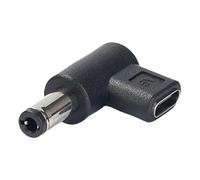 Zenlir USB Type C À 5.5x2.5/3.0x1.1/4.0x1.7 4.8x1.7 3.5x1.35 5.5x2.1mm Adaptateur De Électrique À 90 Degrés pour Ordinateur Portable pour Ordinateur Portable Accessoires Électroniques
