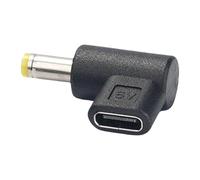 Zenlir USB Type C À 5.5x2.5/3.0x1.1/4.0x1.7 4.8x1.7 3.5x1.35 5.5x2.1mm Adaptateur De Électrique À 90 Degrés pour Ordinateur Portable pour Ordinateur Portable Accessoires Électroniques
