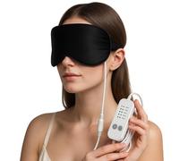 ZENMASK® Masque Chauffant en Soie pour les Yeux | Masque Oculaire Relaxation USB pour Yeux Secs, Chalazion, Migraine, Blepharite | Masque Chaud Réutilisable | Chauffe-Yeux Anti-Fatigue & Sommeil