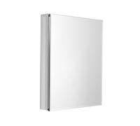 Zenna Home Armoire à Pharmacie, Aluminium avec Miroir biseauté, 50,8 x 66 cm
