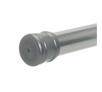 Zenna Home Tringle à Rideau de Douche à Tension réglable, 109 à 183 cm, Chrome