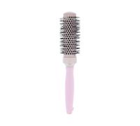 Zenner Brosse Chauffante Céramique Deluxe Ø 3,4 cm - Brosse Ronde Moyenne avec Poils en Nylon - Corps Résistant à la Chaleur avec Pointe de Séparation - Pour Cheveux Mi-longs