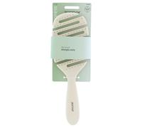 Zenner Brosse souple avec épingles en nylon - Brosse démêlante en plastique 100% recyclé - Pour cheveux secs ou mouillés, extensions et tous types de cheveux