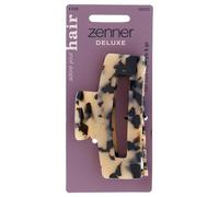 Zenner Pince à cheveux Marbre de luxe - Pince à cheveux en acétate de 9 cm pour tous les types de cheveux - Tenue rigide avec forme incurvée - Pour usage quotidien, travail ou style décontracté - 1