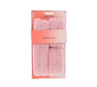 Zenner Set Bandeau Cheveux et 2 Poignets Éponge - Kit Soins du Visage | Bandeaux absorbants pour maquillage et routine beauté, tissu doux éponge, protège les cheveux et garde les bras au sec