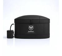 Zennest Baignoire à glace ovale gonflable XL brevetée pour athlètes - Baignoire plongeante froide isolée de 537 litres, compatible avec le refroidissement, isolation maximale à double cavité d'air et