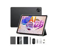 ZENO 10 Tablette Tactile 11" FHD AI Android 15, RAM 24 Go ROM 128 Go/SD 2 To, 8800mAh Widevine L1 1080P WPS, Dual SIM - Noir