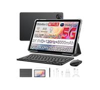 Blackview Tablette Zeno 10 11 pouces FHD Android 15 24 Go + 256 Go 8800 mAh Clavier et stylet Noir