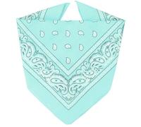 ZENO Bandana Vert Clair - 100% Coton & Fibres Naturelles - Foulard Vert Clair Sans Polyester - Qualité Supérieure - Doux, Durable et Lavable en Machine - Bandana Homme - Unisexe et enfants