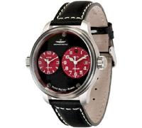 Zeno-Watch - Montre-bracelet - Hommes - OS Pilot Dual Time - 8671-b17