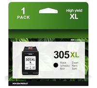 ZENOINK 305 XL Cartouche d'encre Noire pour HP 305 Remplacement pour Original HP 305 Cartouches pour HP DeskJet 2820e 2810e 2800e 4220e 4200 2710 2700 Envy 6000 6032e 6020 6030 6400 6420 6432e