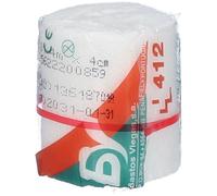 Zenolast Bande Gaze Élastique 4cm x 4m Rouleau 1