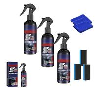 Zenora Coating Agent Spray, Reshline Multi-Functional Coating Renewal Agent, 3 in 1 Ceramic Cars Coating Spray,for Cars Cleaning, Scratch Repair (3pcs)