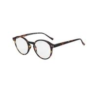ZENOTTIC Lunette de lecture Anti-blu-Ray,Anti-reflets,Lunettes pour hommes et femmes, Ultra léger,Cadre ronde Conception vintage rétro (+2.50, TORTUE)