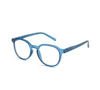 ZENOTTIC Lunettes anti-lumière bleue pour homme et femme - Monture ronde anti-reflet - Lunettes de sport pour ordinateur, bleu, Medium