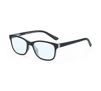 ZENOTTIC lunettes bleues classiques,Verres anti-rayons bleus,Ultra-léger,Protection des yeux,Lunettes de jeu,Pour les garçons et les filles (NOIR + CRISTAL)
