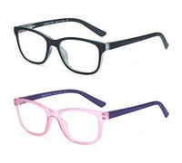 ZENOTTIC lunettes bleues classiques,Verres anti-rayons bleus,Ultra-léger,Protection des yeux,Lunettes de jeu,Pour les garçons et les filles
