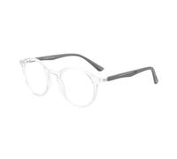 ZENOTTIC Lunettes de Lecture Homme Femme, Lunettes Anti-LumièRe Bleue : Monture Ronde LéGèRe, Lentilles Anti-éBlouissement - Lunettes pour Ordinateur 0.00