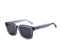 ZENOTTIC Lunettes De Soleil Polarisees Pour Homme Forme Carree: Lunettes De Soleil Classiques Avec Protection UV100% Pour Femme - Grandes Lunettes De Soleil Unisex De Design Bleue Cristal