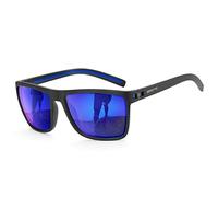 ZENOTTIC Lunettes de Soleil Polarisées pour Homme : TR90 UV400 Lunettes Cadre Carré Classique Ultraléger Anti-UV Lunettes Conduite