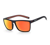 ZENOTTIC Lunettes de Soleil Polarisées pour Homme : Ultraléger Cadre Carré TR90 Classique Anti-UV Lunettes Conduite Cat 3