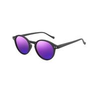 ZENOTTIC Lunettes de Soleil Polarisées pour Hommes et Femmes : Classiques Rétro Rondes Unisexes - Protection UV400 Cat.3
