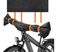 ZENQARI Housse Velo Exterieur Protection 1 Piece, Protection Impermeable Pour Guidon De Velo, Compatible Guidon Droit, Large Et Courbe, Ideal Pour La Plupart Des Velos Et Velos Electriques