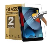 zenrich [2Pack protecteur d'écran pour ipad 10.2 avec Anti-Lumière Bleue et Anti-Reflet, iPad 9/8/7 Protecteur d'écran avec 9H de dureté/sans bulle/compatible avec le Pencil