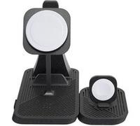 ZENS 4-in-1 - Support de chargement sans fil - modulaire, avec support de charge pour iPad + adaptateur secteur - 30 Watt - sur le câble : USB-C - noir - pour Apple AirPods with MagSafe Charging Case;
