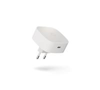 ZENS Adaptateur de Charge magnétique sans Fil pour Prises de Courant européennes Compatible avec MagSafe et Qi2 (15 Watts, idéal pour Les Voyages, Sortie USB-C supplémentaire de 18W) Blanc