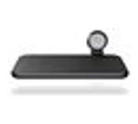 Zens Aluminium Series Dual + Watch (without Watch Cable) - Tapis de charge sans fil - 45 watt - Apple Fast Charge (USB) - noir Noir G