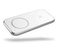 Zens Aluminium Series - Plot de charge sans fil + adaptateur secteur (USB) - blanc premium Blanc premium G