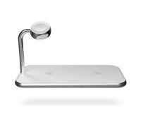 Zens Dual + Watch - Support de chargement sans fil - blanc Blanc
