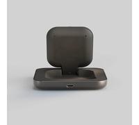 Zens Magnetic Nightstand Wireless Charger (2026), Chargeur sans Fil de 15 W Compatible avec MagSafe et Qi2 pour iPhone/AirPods, Adaptateur Secteur de 20 W (EU/UK/US) et câble intégré de 1,5 m, Noir