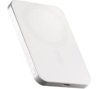ZENS Pro 1 - Banque d'alimentation sans fil - minceur - 5000 mAh - 15 Watt - sur le câble : USB-C - blanc Blanc