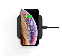 Zens Single Wireless Charger, Chargeur sans Fil de 15 W pour iPhone, AirPods, Android et appareils compatibles Qi, Adaptateur Secteur USB-C PD de 18 W (EU,UK,US) et câble USB-C de 1,5 m Inclus, Noir