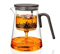 ZENS Theiere avec infuseur, 1000ML Théière magnétique pour thé en vrac