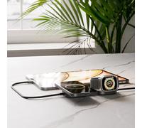 Zens Wireless Charging Cable Pro 3, Câble de Charge USB-C à to USB-C de 1.5 mètre, Compatible MagSafe et Qi2 15W, iPhone Air/17/16/15/14/13/12, Apple Watch et AirPods, Noir