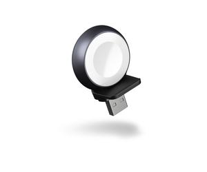 ZENS ZEAW01B/00 chargeur d'appareils mobiles Smartwatch Noir, Blanc USB Recharge sans fil Intérieure