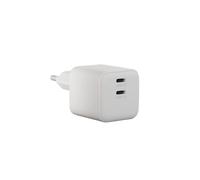 Zens Zens Chargeur compact 2x USB-C 45W Adaptateur secteur Blanc Blanc